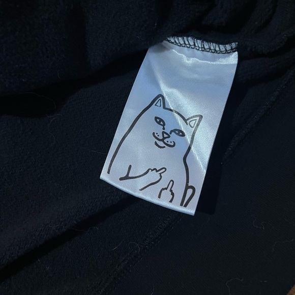 Rip N Dip Nermland Unicorn Graphic Black Pullover Hoodie SZ S - Picture 10 of 13